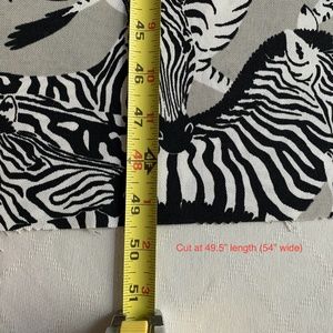 Zebra  Waverly SUNSHADE Outdoor Fabric 49" x 54"w